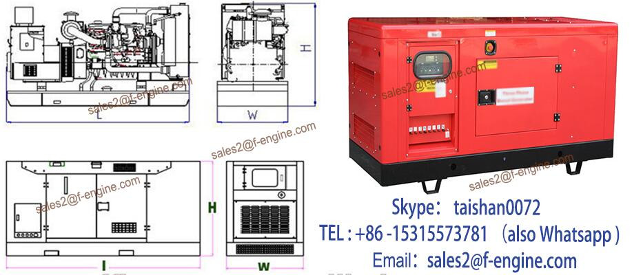 diesel generator with open type single phase alternator 12kva diesel generator set