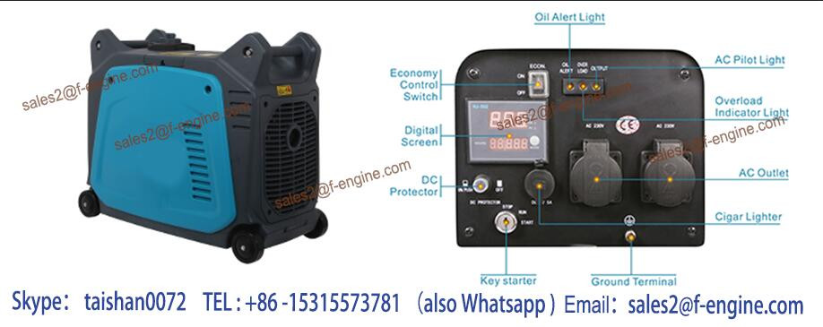 Chinese Good Quality High Efficiency electric power gasoline generator