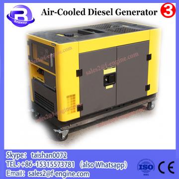 5KW 5KVA Air-Cooled Single Cylinder Portable Open Type Diesel Generator With 186FAE Diesel Engine