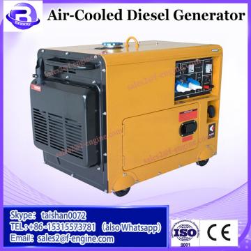 AC single/3 phase 4 stroke 220v/380v air-cooled diesel generator 6 kw